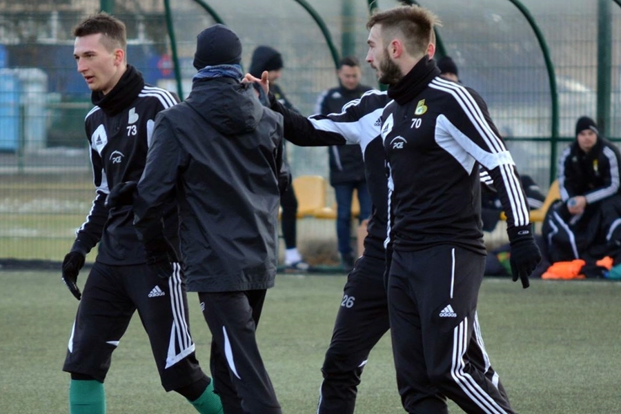 Ostatni sparing rezerw na 1:1
