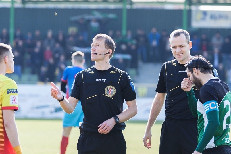 Sędzia Marciniak po raz pierwszy