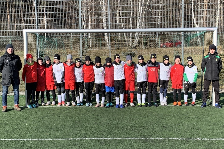 Dwa sparingi GKS Bełchatów U-10