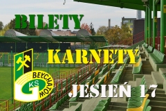 Karnety i bilety - runda jesienna 2017