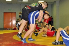 Medale zapaśników w Brzozie