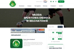 Nowa strona Akademii GKS Bełchatów